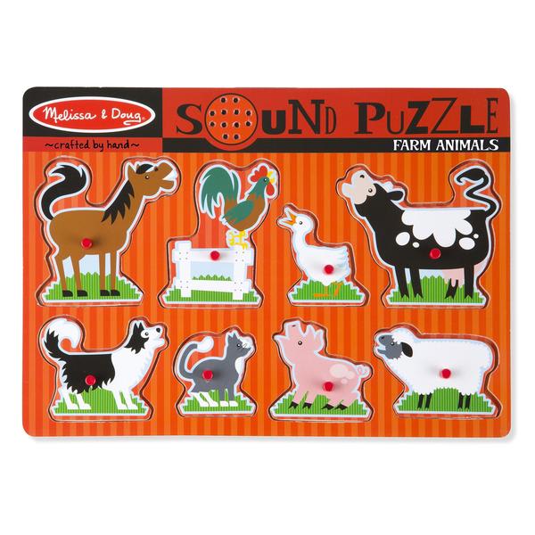 Juguete de Encaje con Sonido Animales de La Granja - Melissa and Doug 3