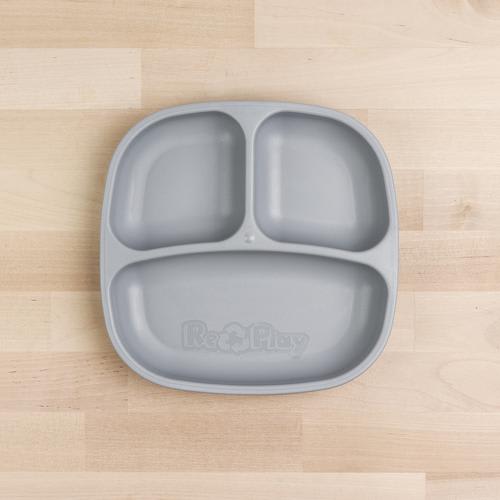 Plato con Divisiones Gris - Replay 3