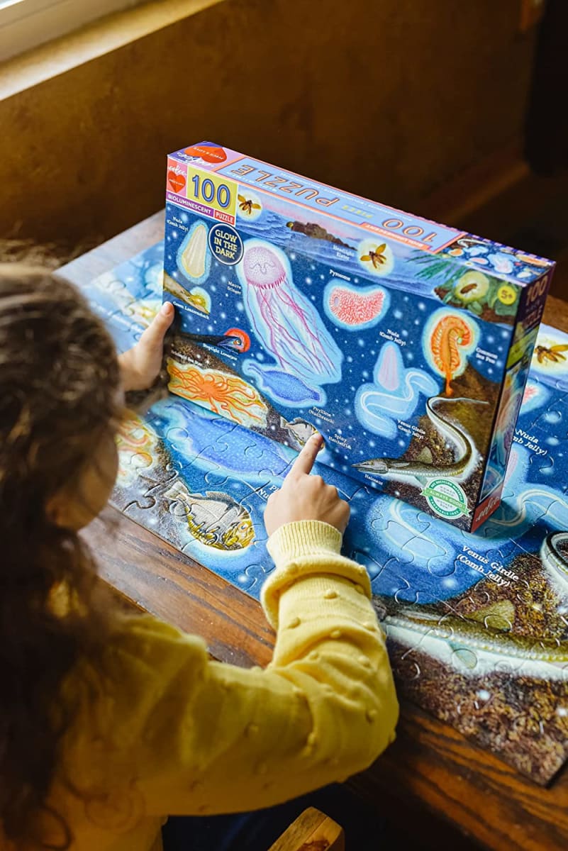 Puzzle 100 Piezas Bioluminiscencia - Eeboo2
