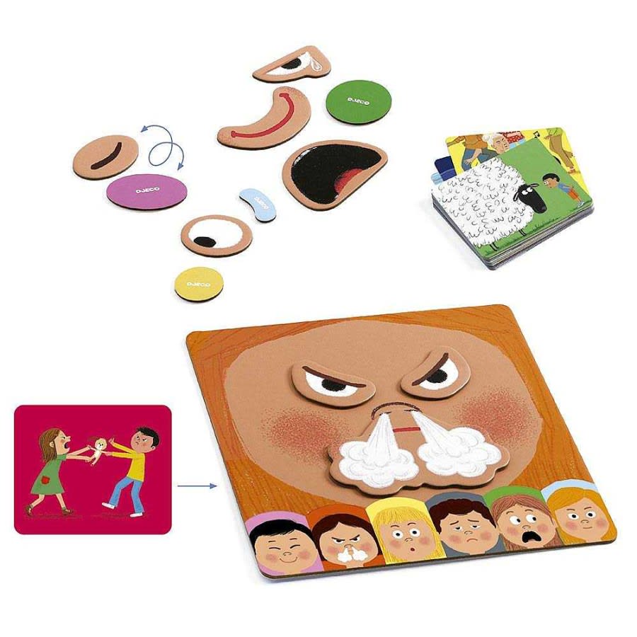 Juego Educativo Magnético Emotico - Djeco1