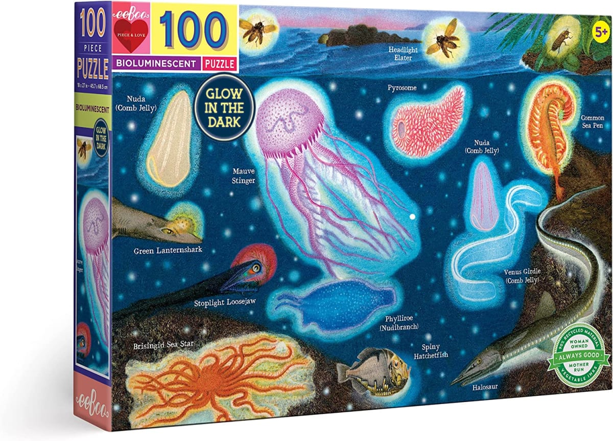 Puzzle 100 Piezas Bioluminiscencia - Eeboo 5