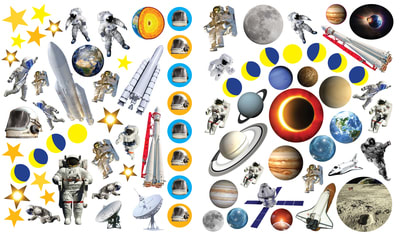 Libro de Stickers Espacio - Workman1