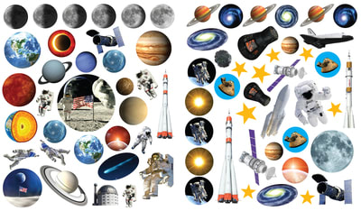 Libro de Stickers Espacio - Workman2