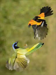 Paint by Stickers Birds - Workman3