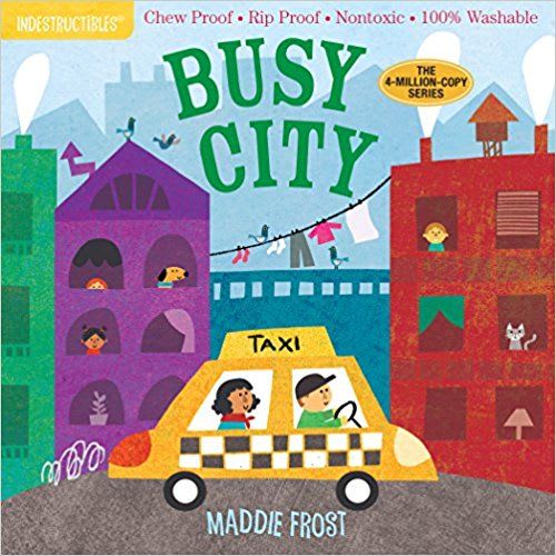 Libro Indestructible Busy City - Workman 1