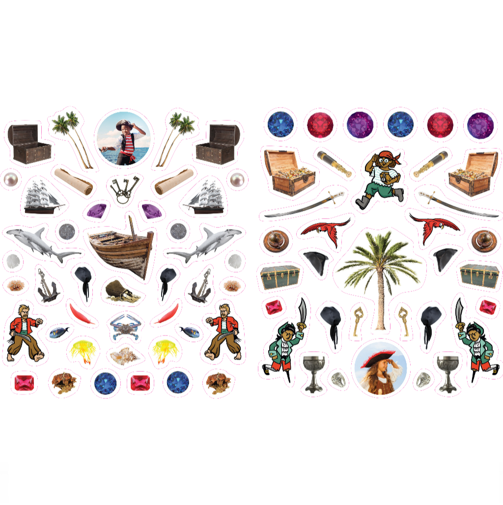 Libro de Stickers Piratas - Workman2