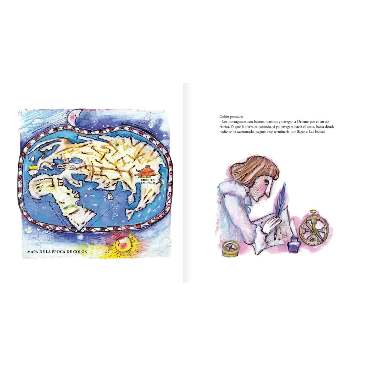 Libro El Viaje de Colón - Editorial Amanuta2