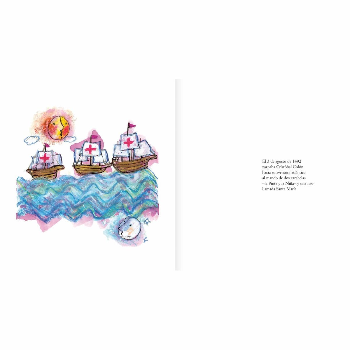 Libro El Viaje de Colón - Editorial Amanuta4