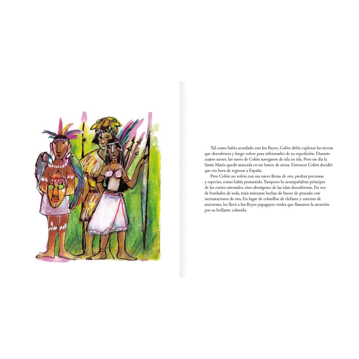 Libro El Viaje de Colón - Editorial Amanuta6