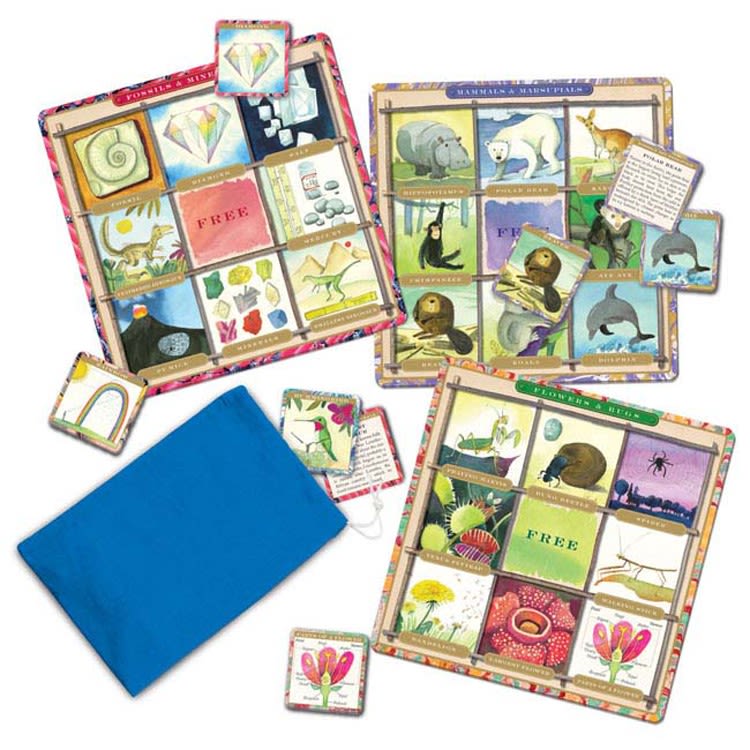 Juego Bingo Ciencia - Eeboo3