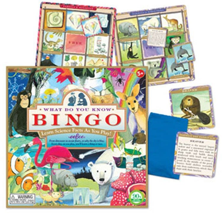 Juego Bingo Ciencia - Eeboo 1