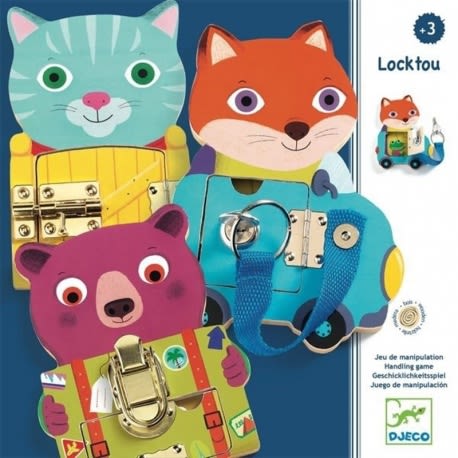 Juego de Manipulación Locktou - Djeco 4