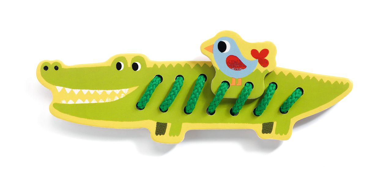 Juego de Enhebrar Lassanimo - Djeco2