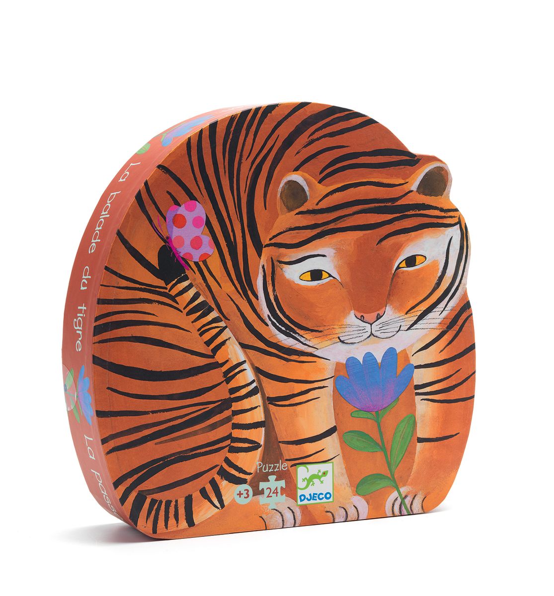 Puzzle Silueta Tigre 24 Piezas - Djeco 2
