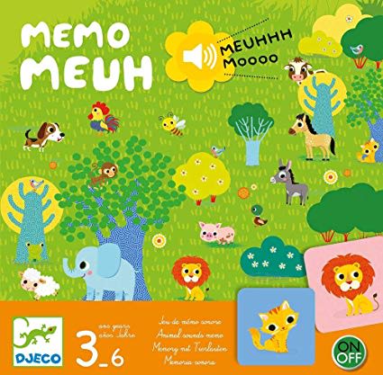 Juegos Memo Meuh - Djeco 2