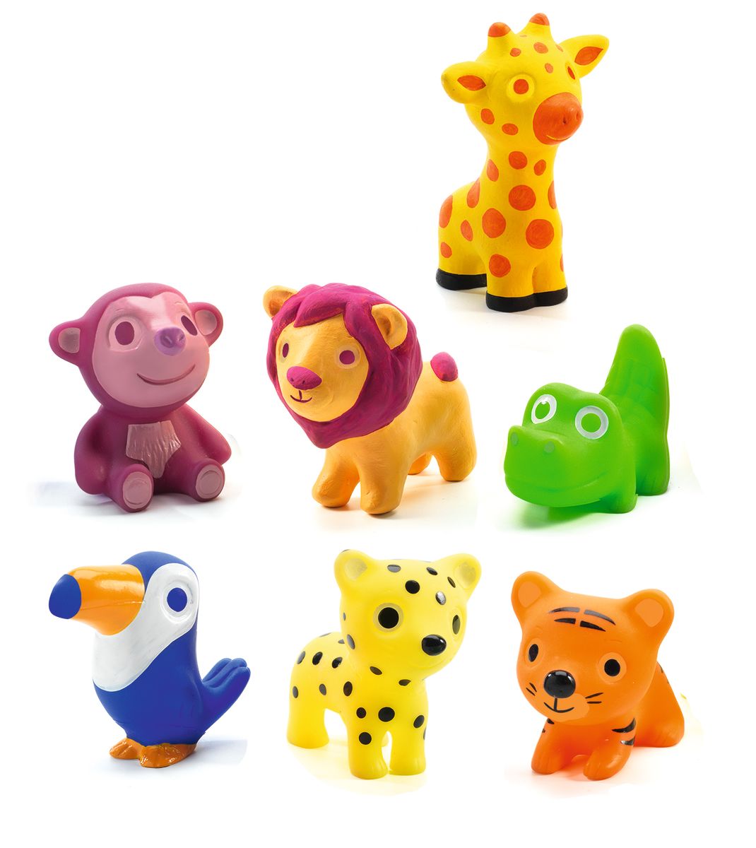 Animales de Goma Troopo Savana - Djeco1