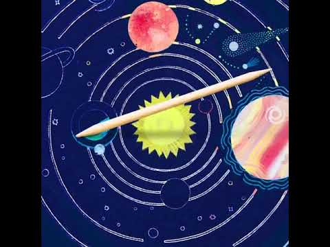 Láminas para Raspar Cohete - Djeco2