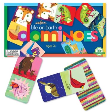 Juego Dominó La Vida en la Tierra - Eeboo 1