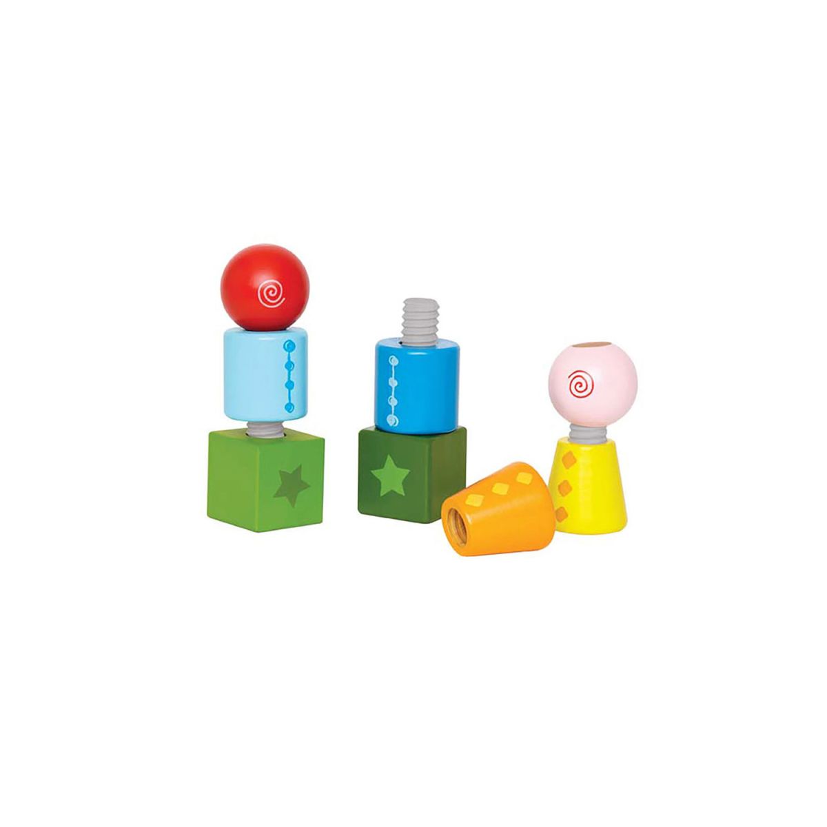 Tuercas de Madera - Hape1