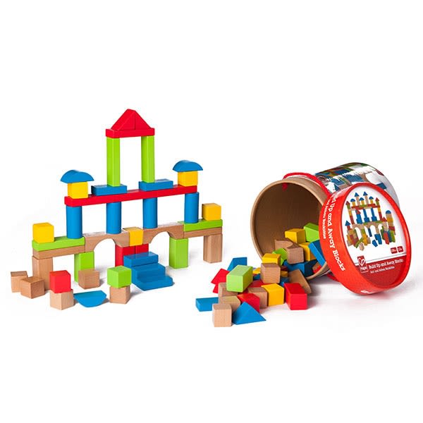Set de Bloques 100 Piezas - Hape2