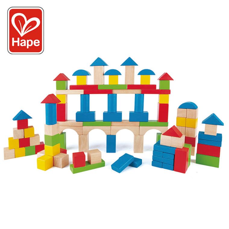 Set de Bloques 100 Piezas - Hape3 Set de Bloques 100 Piezas - Hape3