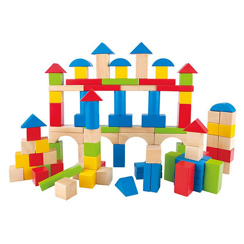 Set de Bloques 100 Piezas - Hape4