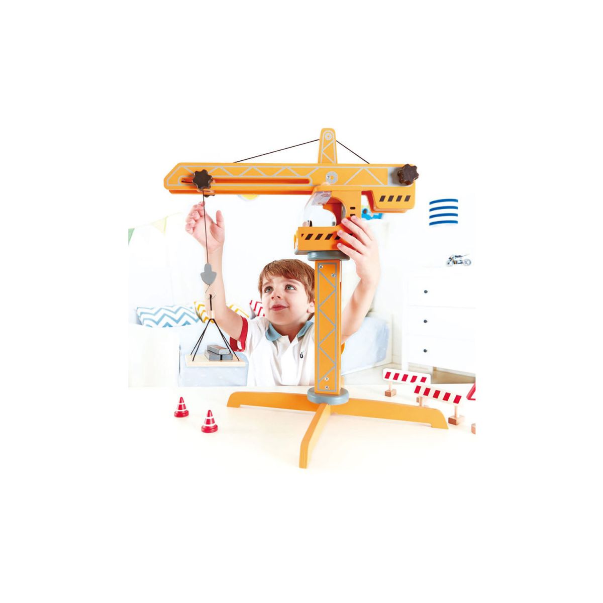 Grúa Juguete de Madera - Hape 1