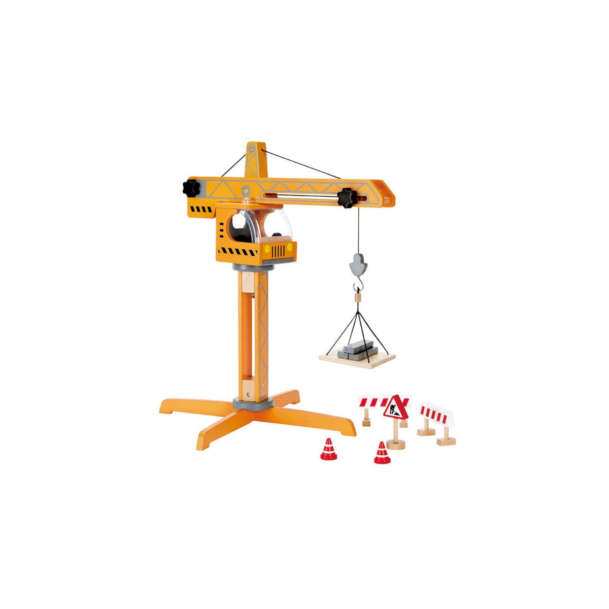 Grúa Juguete de Madera - Hape2