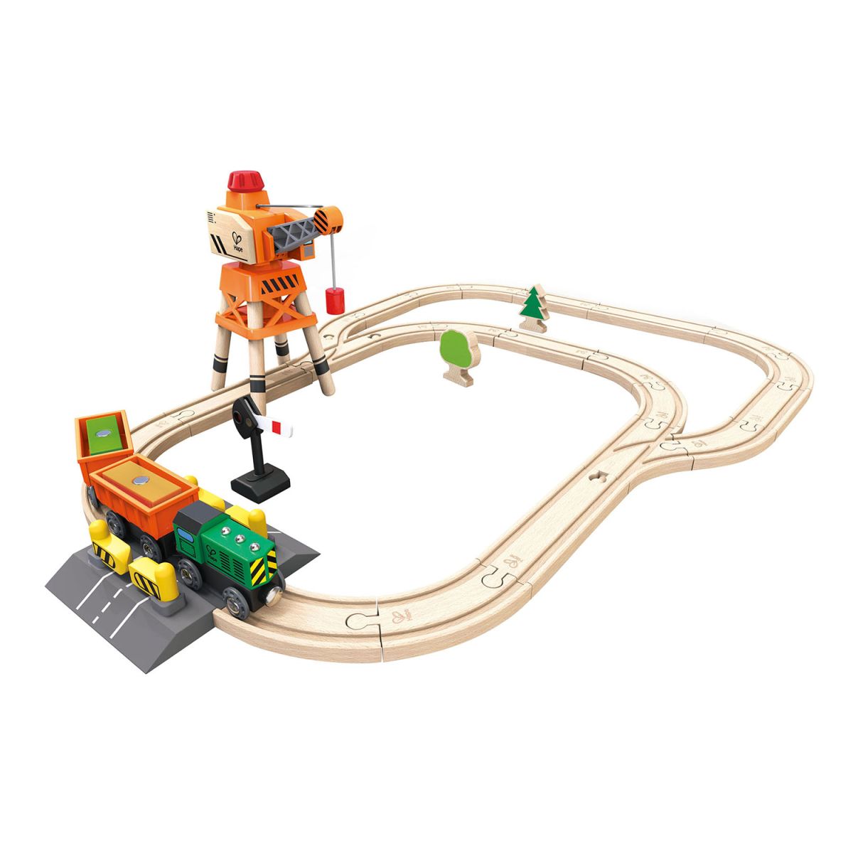 Pista de Tren Grúa - Hape 1 Pista de Tren Grúa - Hape 1