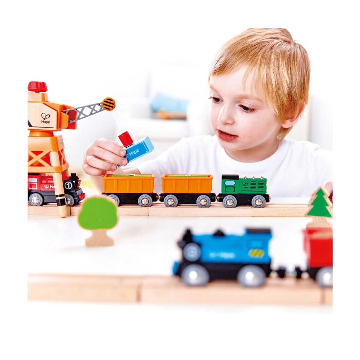 Pista de Tren Grúa - Hape2