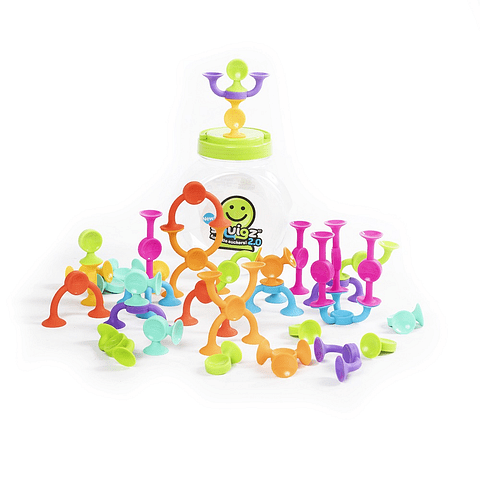 Squigz 2.0 36 Piece Set - Fat Brain Toys 1 Squigz 2.0 36 Piece Set - Fat Brain Toys 1