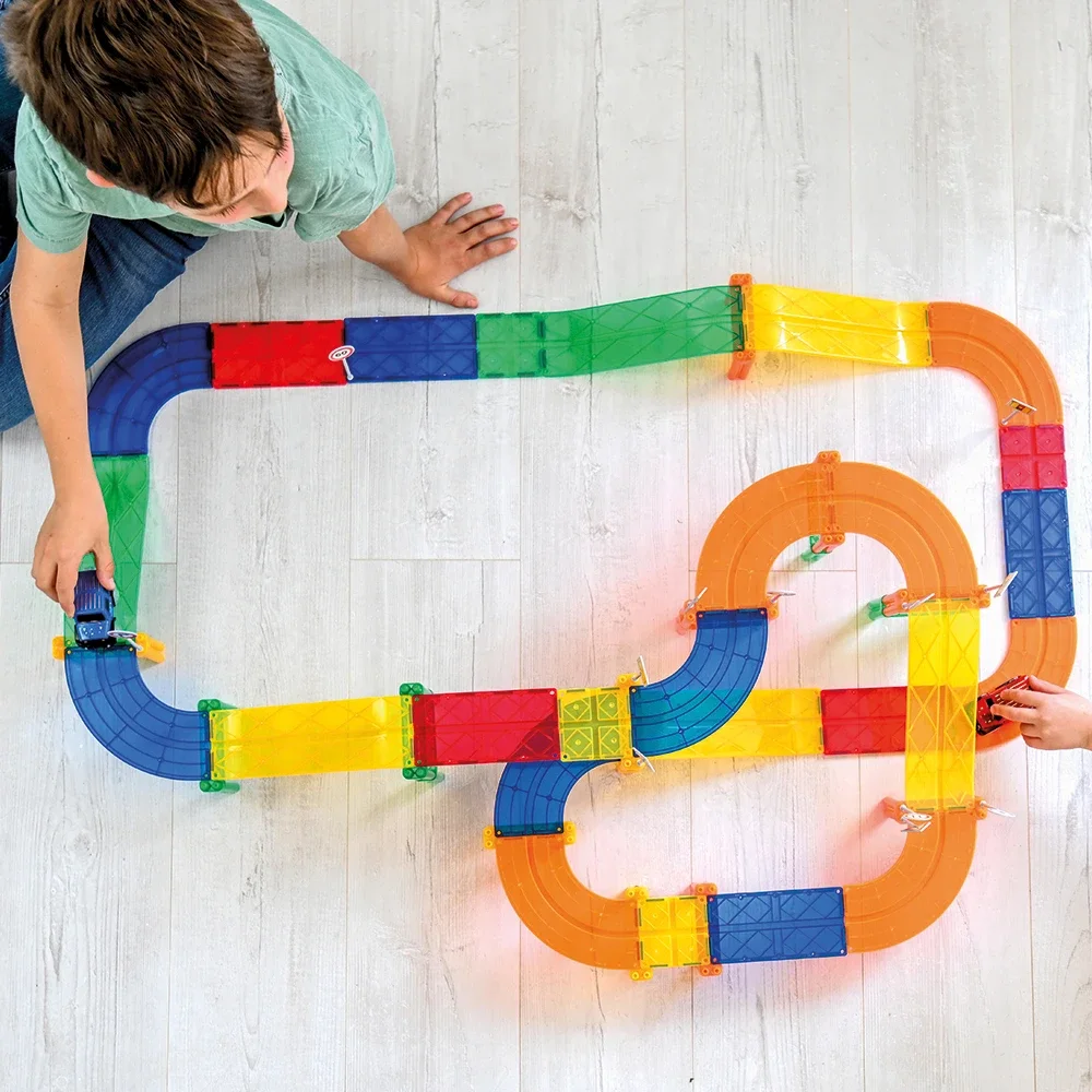 Imanix Pista de Carreras 105 Piezas - Braintoys6