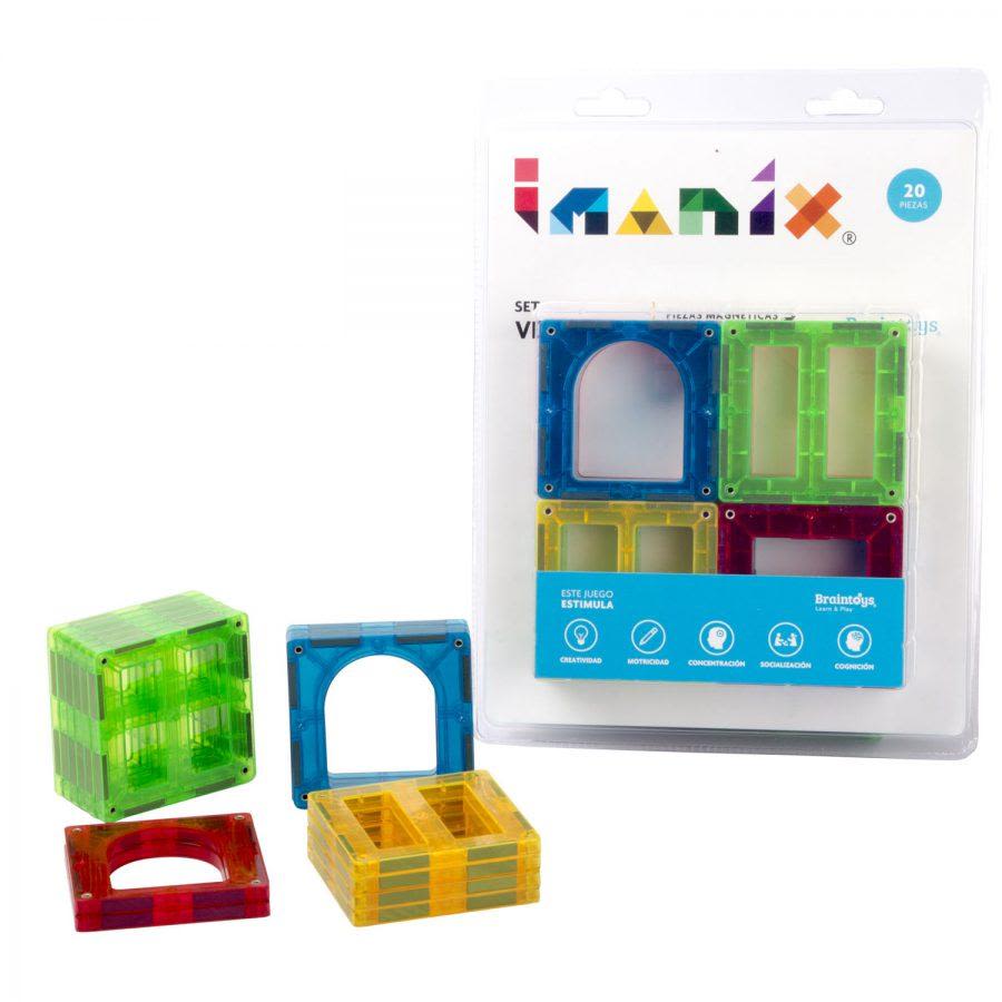 Imanix Set Ventanas 20 Piezas - Braintoys2