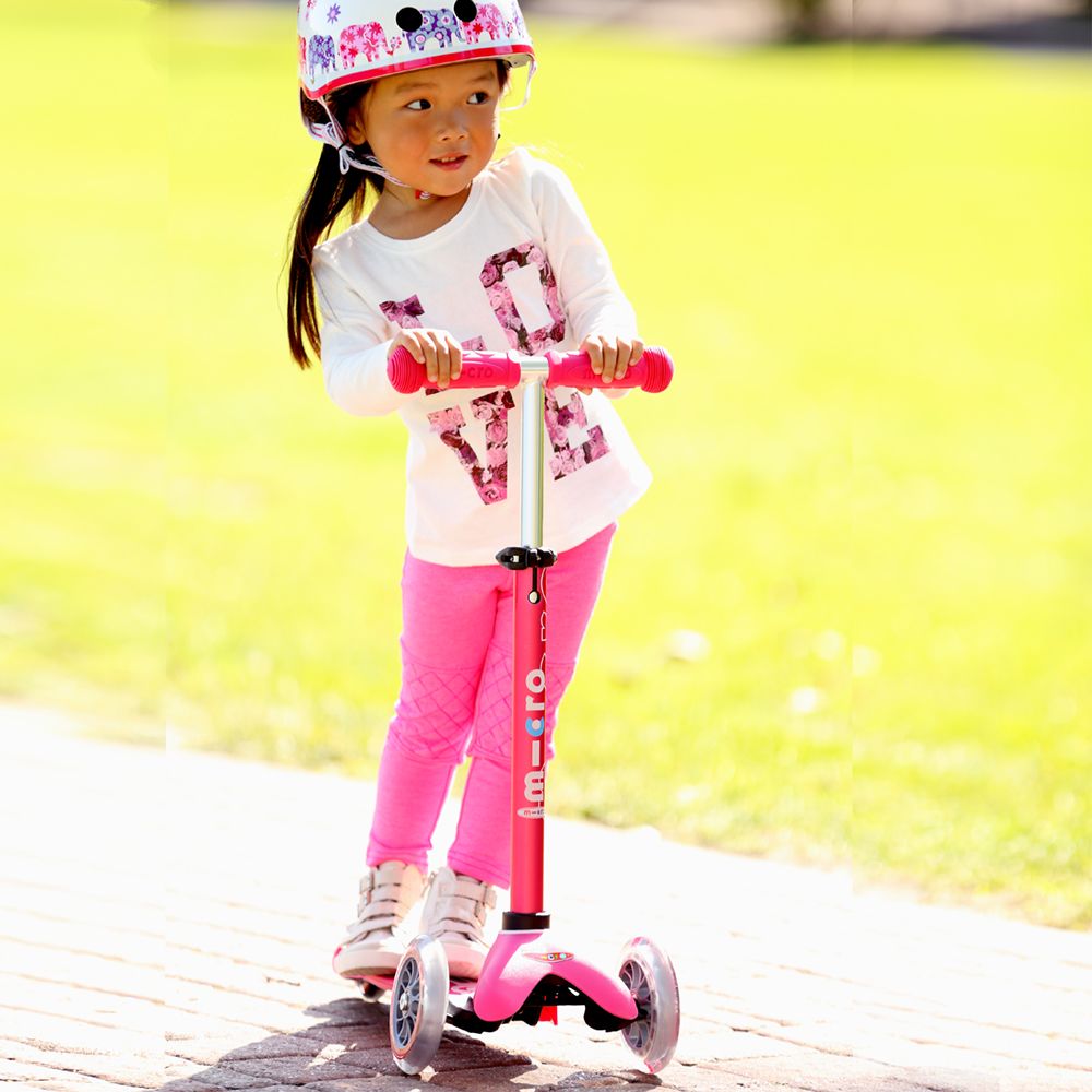 Scooter Mini Deluxe Rosa - Micro4