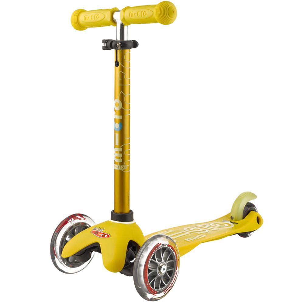 Scooter Mini Deluxe Amarillo - Micro 1