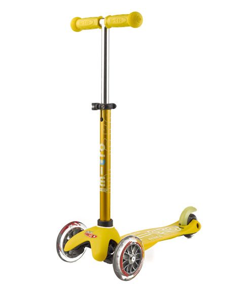 Scooter Mini Deluxe Amarillo - Micro3