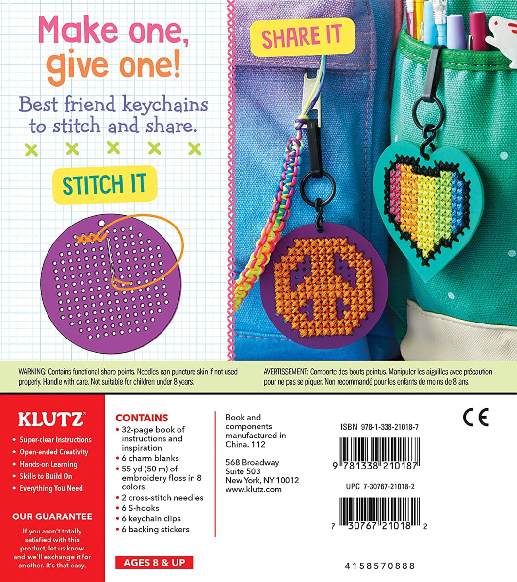 Libro Bff Backpack Charms - Klutz6