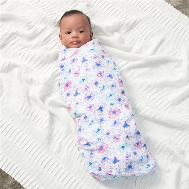 Manta Swaddle Muselina Flora - Aden Anais3