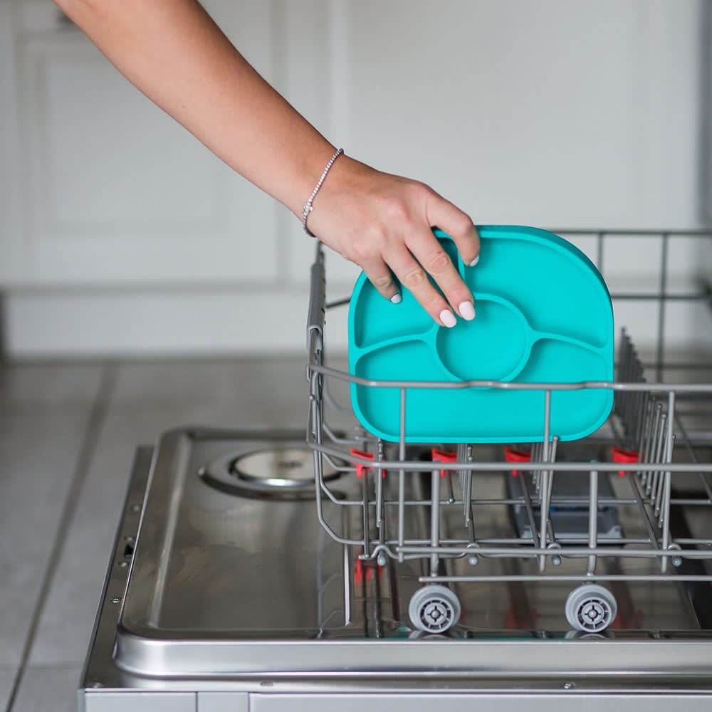 Plato de Silicon Yumi Aqua - Bblüv4