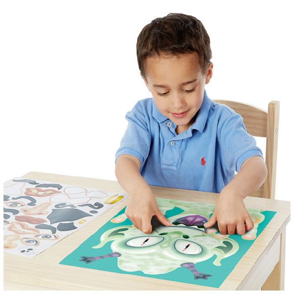 Block de Stickers Caras Locas - Melissa and Doug2