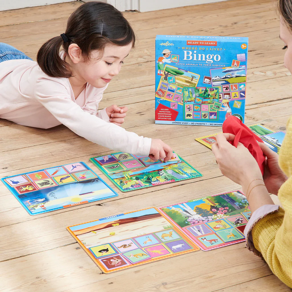 Juego Bingo Hábitat - Eeboo3