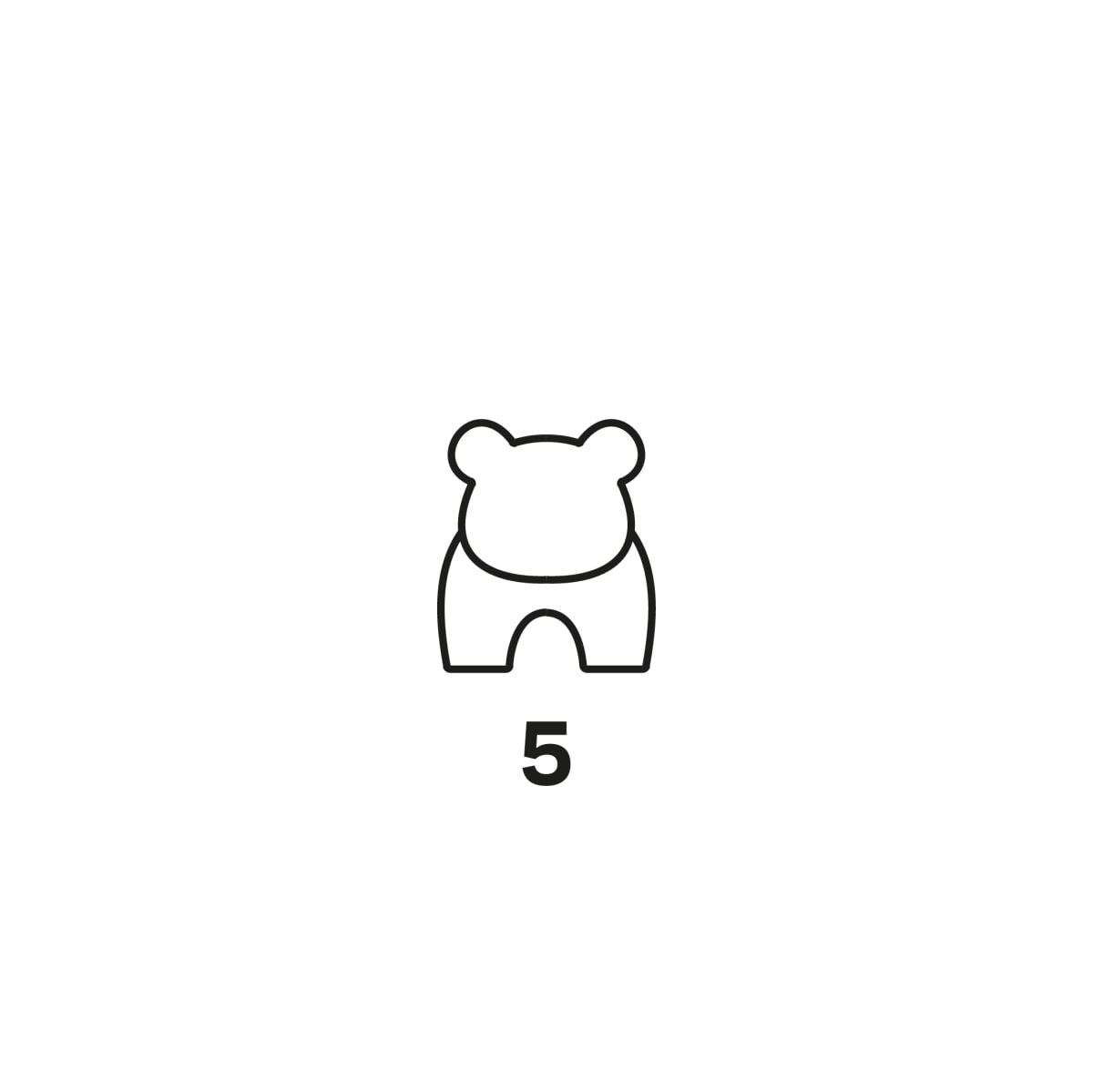 Imanix Animals Wild Savannah 5 piezas - Braintoys5