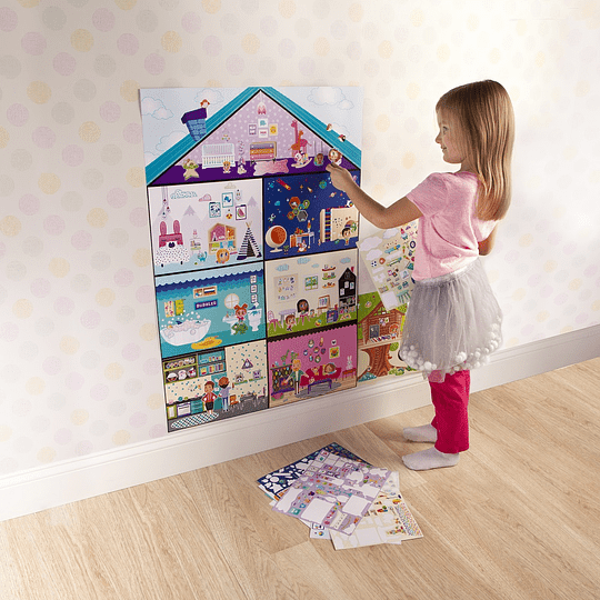 Stickers de Pared Casa para Jugar - Ann Williams Group1
