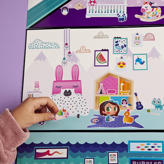Stickers de Pared Casa para Jugar - Ann Williams Group2