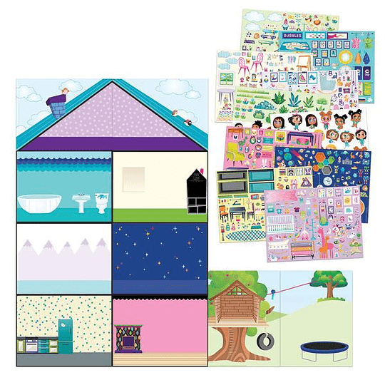 Stickers de Pared Casa para Jugar - Ann Williams Group3