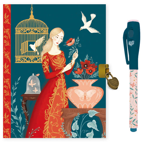 Diario de Vida con Lápiz Secreto Lisa - Djeco 1