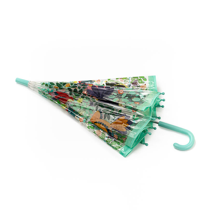 Paraguas Transparente Flowers and Birds - Djeco1