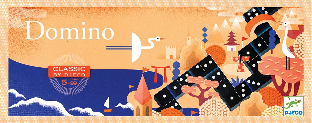 Juego Dominó Clásico - Djeco 2