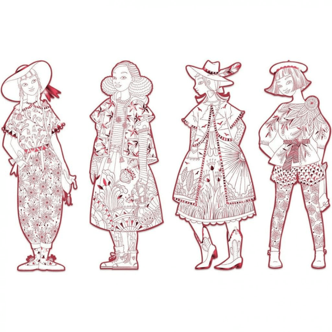 Dibujo para colorear Fiodor - Djeco 4