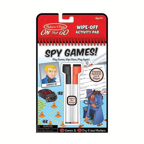 Block de Actividades Juegos de espía - Melissa and Doug 1